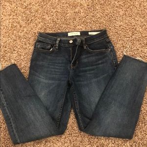 Pacsun vintage icon dark blue jeans